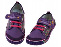 Trampki niskie dziecięce tenisówki na rzepy wygodne 6259