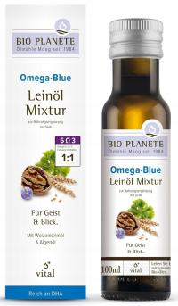 OMEGA BLUE- OL LNIA(ORZECHY WŁOSKIE, ALGI MORSKIE) BIO 100 ml - BIO PLANETE