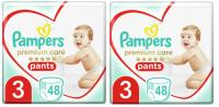 PAMPERS Premium Care Pants 3 pieluchomajtki 96 szt