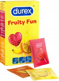 Durex Fruity fun ароматизированные презервативы 18 шт
