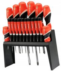 YATO НАБОР ОТВЕРТОК С МАГНИТОМ PH ПЛОСКИЙ TORX 18ШТ YT-25982