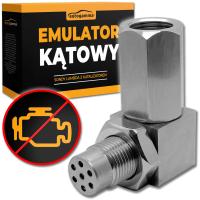 Emulator Kątowy 90° Sonda Lambda z Katalizatorem M18 x 1,5 Euro3 4 5