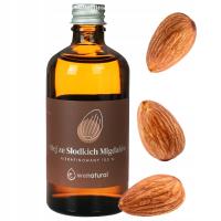 Olej ze Słodkich Migdałów Nierafinowany 100ml Wenatural do ciała, rozstępów