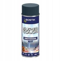 BOSTIK Spray L MAT Antracyt 7016 400ml Super Color Universal