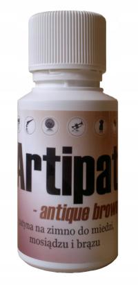 Патина оксида для меди, латунь бронзовая 100 мл