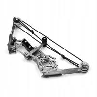 Блочный лук / 16 см | металл / брелок мини лук / Стрельба из лука