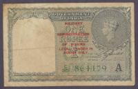 Indie/Birma - 1 rupee 1944 (VG-VF)