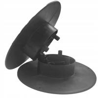 Катушка моталки ABS полый черный для кабелей большой заправки masterspool открываемый