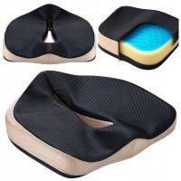 Poduszka ORTOPEDYCZNA do siedzenia CHŁODZĄCA do biura auta domu na fotel