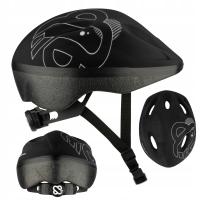 Детский велосипедный шлем регулируемый для роликового велосипеда nijdam 52-56 см