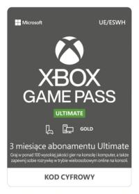 XBOX GAME PASS ULTIMATE 3 MIESĄC | 90 DNI EA PLAY   GOLD