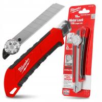 Nóż NOŻYK do TAPET 18 mm Papieru Ostrzem Łamanym TAPECIAK Blokadą Wysuwa 6Z