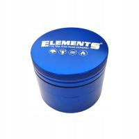 Металлическая шлифовальная машина 4-Piece Elements Blue Large 60 мм