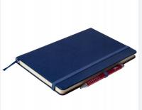 NOTES A5 Vivella z gumką kratka +GRAWER