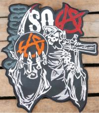 Sons Of Anarchy Samcro Duża Naszywka SOA