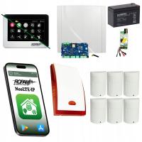 ZESTAW ALARMOWY DOMU ROPAM LTE WIFI 6 CZUJEK PARADOX PROFESJONALNY ALARM