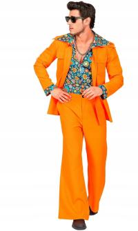 КОСТЮМ ДИСКО КОСТЮМ 80-Х ОРАНЖЕВЫЙ