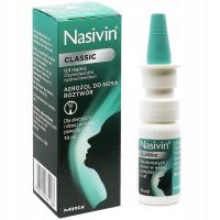 Nasivin Classic 0,5 мг катар oksymetazolin 10мл
