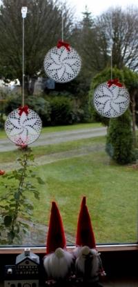 Wyjątkowe koronkowe gwiazdki do okna zestaw 3 szt