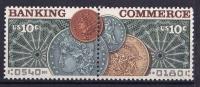 USA** Mi 1187-8 parka, 100lat Am. Stowarzyszenia Bankowego, Monety