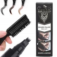 GLOVIS Beard Filler Zagęszczanie Wypełniacz Marker do Brody Gęsta Broda