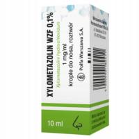 Xylometazolin WZF 0,1% krople do nosa 10 ml (2B-3/5)