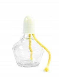 Лабораторная спиртовая лампа 150 мл с пластиковой крышкой