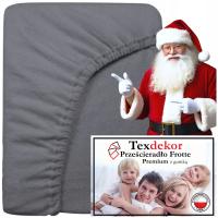 Grube Prześcieradło Frotte z Gumką 180x200 Frota 180g/m² na Gumkę Kolory