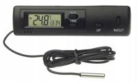 Termometr samochodowy LCD IN OUT Zegarek Data