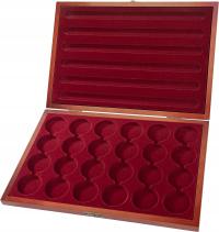 Деревянная кассета для 24 монет 46 мм