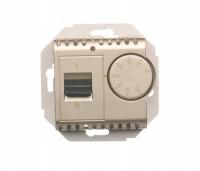 Simon 54 регулятор температуры с внутренним датчиком злотый мат
