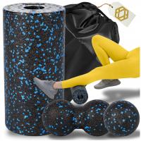 ZESTAW EPP ROLLER WAŁEK DO MASAŻU REHABILITACJI DUOBALL PIŁKA DO MASAŻU