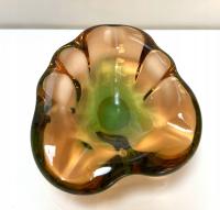 Miska popielniczka Murano Sommerso Włochy lata 60
