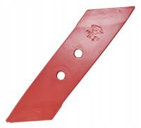 Dłuto prawe 2-otworowe, stal borowa, grubość