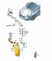 РЕЗЕРВУАР ДЛЯ РАСПЫЛЕНИЯ ЖИДКОСТИ. CUPRA FORMENTOR ОРИГИНАЛ