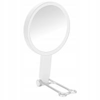 Montowane na ścianie na ścianę ręczną lustro makijażu Regulowane LED NE