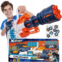 X-SHOT KARABIN CRUSHER MINIGUN + KONFETTI NERF