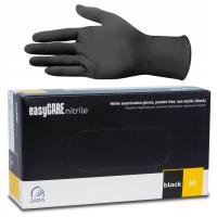 Rękawiczka jednorazowa Zarys nitrylowa bezpudrowa czarna 100 szt.