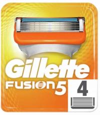 Gillette, Fusion 5, Wkłady do maszynki, 4 sztuki