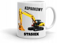 Kubek KOPARKOWEGO z imieniem na prezent URODZINY