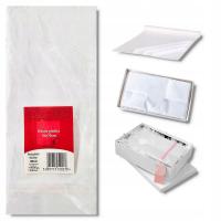 Bibuła gładka 50x70cm biała Loveart 50 arkuszy papieru do pakowania