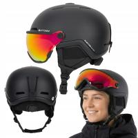 Kask narciarski ATTABO Avens 2.0 Visor czarny 59-61 cm