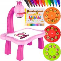 ПРОЕКТОР ДЛЯ ОБУЧЕНИЯ РИСОВАНИЮ КРЕАТИВНЫЙ СИНИЙ ДЕТСКИЙ ПОДАРОК