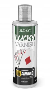 AMMO MIG 2053 Lucky Varnish Glossy Lakier bezbarwny błyszczący 60 ml