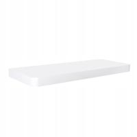 Настенная полка 60 см с закругленными краями-Taso-Белый