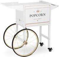 Тележка для попкорна 51x37 см злотый белый королевский кейтеринг RCPT-WGWG-1 10011104
