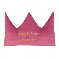 Poduszka korona z napisem