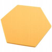 Акустическая пена акустическая панель шестигранный желтый 3 см уменьшение Эхо реверберации губка