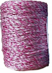 Пастух плетеная веревка плетение 400М розовый