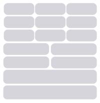 Светоотражающие наклейки светоотражающие прямоугольники 15 шт. Серебристые полосы-комплект